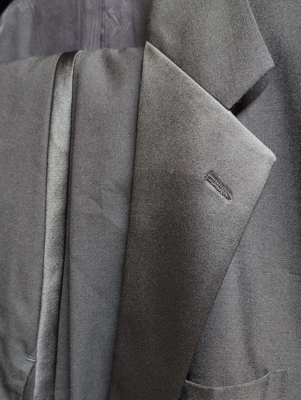 Giorgio Bissoni Black Men's Tuxedo ( 44R x 40x 29)